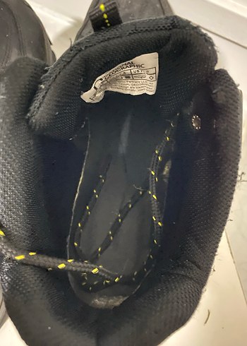 Siyah Erkek Outdoor Street Style Bot - Görsel 6