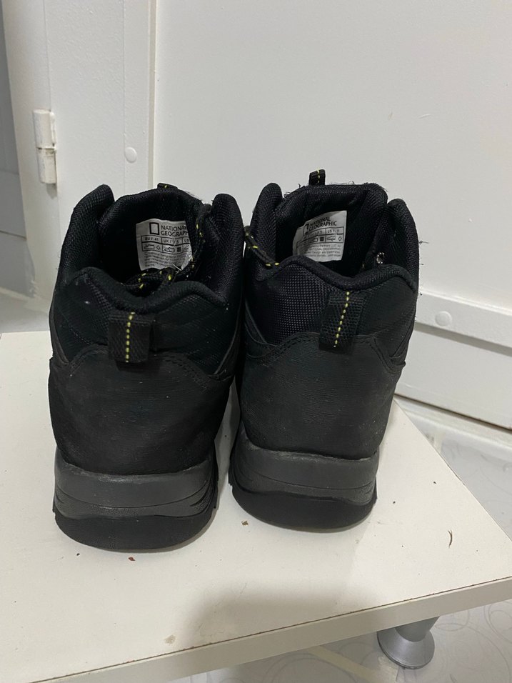 Siyah Erkek Outdoor Street Style Bot - Görsel 5