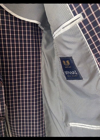 Erkek Gri Ekose Desenli Regular Fit Ceket - Görsel 2