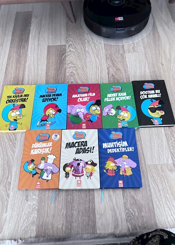 Çocuklar için 8li Macera ve Dedektif Kitap Seti