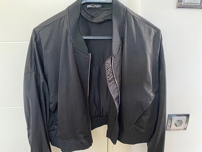 Siyah Bomber Ceket