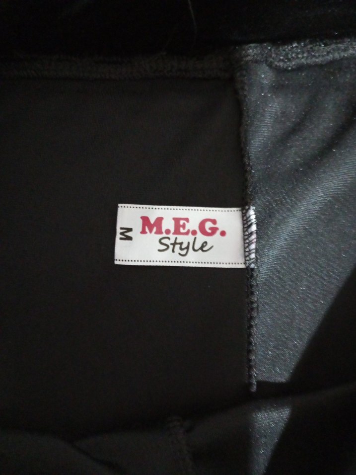 siyah İspanyol paça streç pantolon - Görsel 3