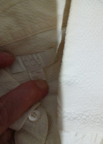 cos beyaz gömlek erkek - Görsel 2