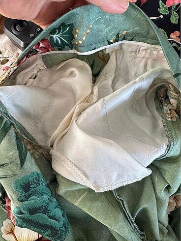 Zara saten palazzo - Görsel 6