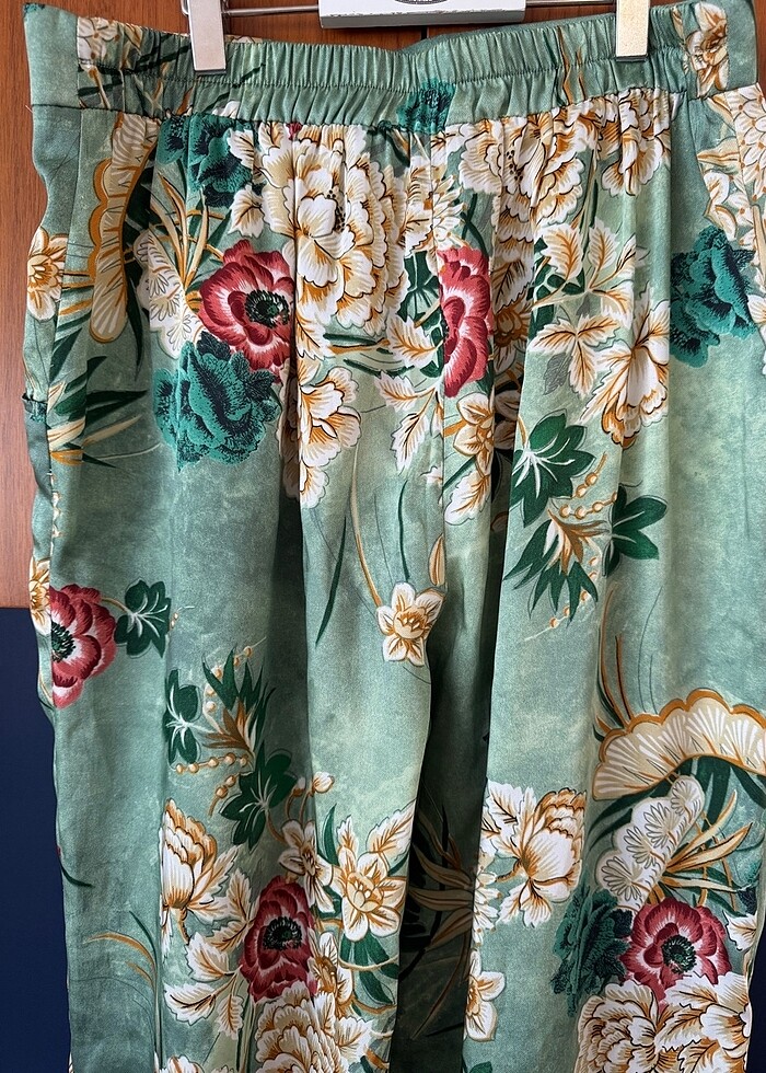 Zara saten palazzo - Görsel 3