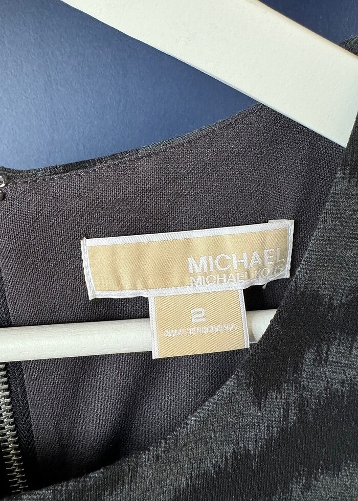 Michael Kors zebra desenli elbise - Görsel 2