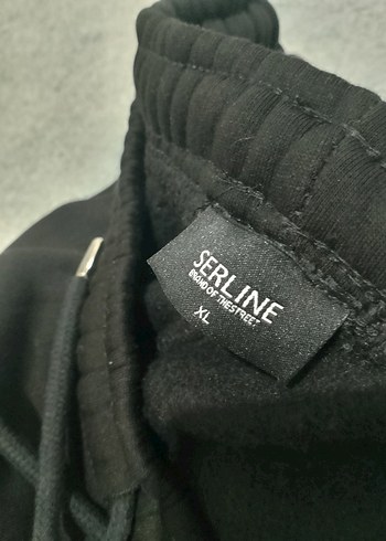 Siyah Spor Rahat Kesim Erkek Eşofman Altı - Görsel 8