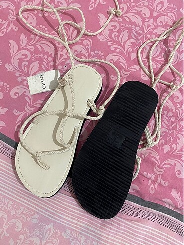 Oysho OYSHO İPLİ SANDALET