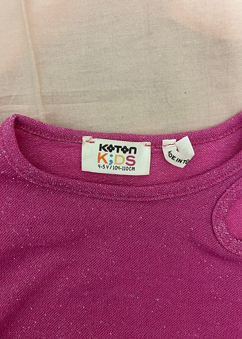 Koton Kız Çocuk Pembe Örme Uzun Kollu Hırka