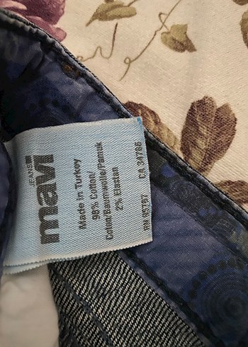 Mavi Jeans Kadın Koyu Mavi Kuşaklı Bol Kesim Denim Pantolon