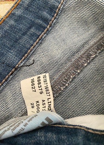 Mavi Jeans Kadın Mavi Batik Denim Pantolon