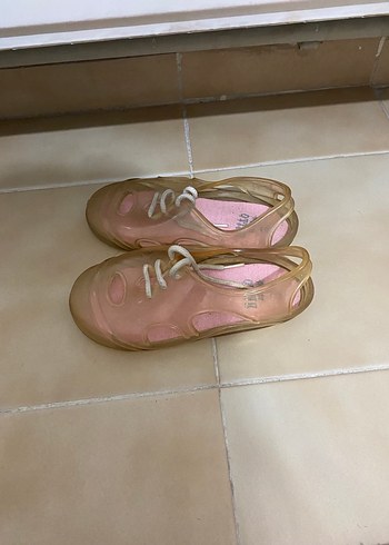 Kız Çocuk Pembe sandalet - Görsel 2