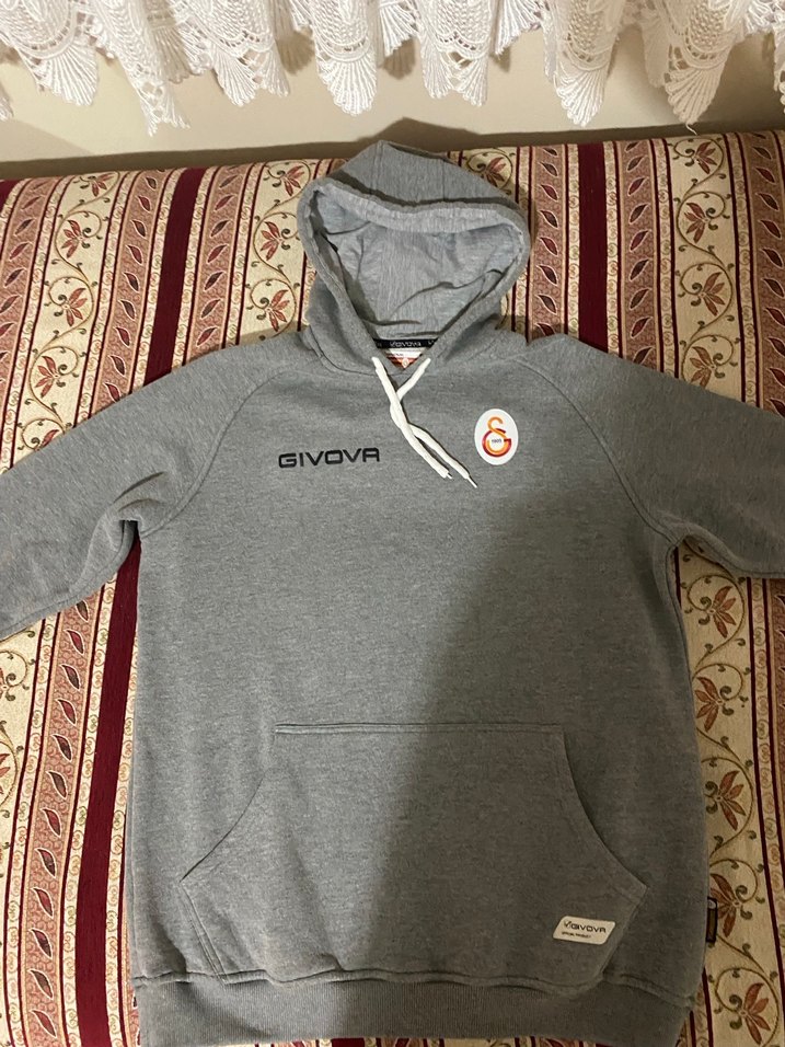 Lisanslı Orijinal Givova Galatasaray Kapüsonlu Sweatshirt - Görsel 5