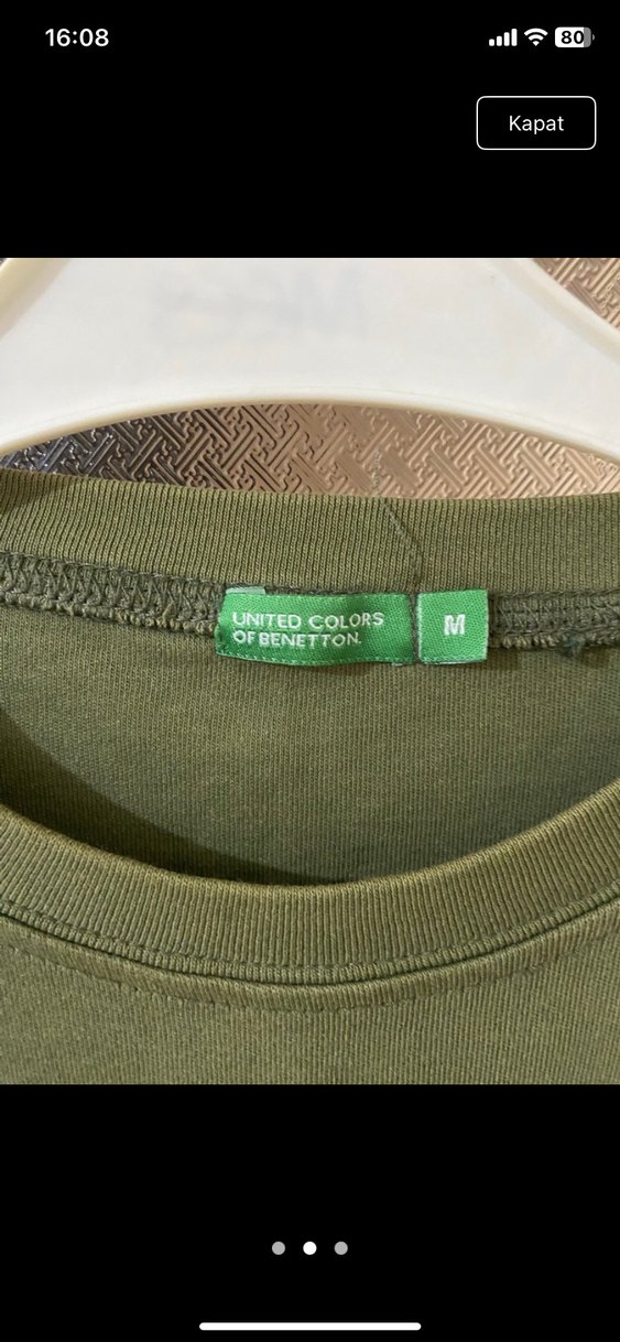 Benetton markalı Uzun Kollu Sweatshirt - Görsel 2