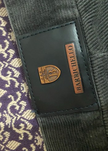 Erkek Haki RegularFit kadife Pantolon - Görsel 3