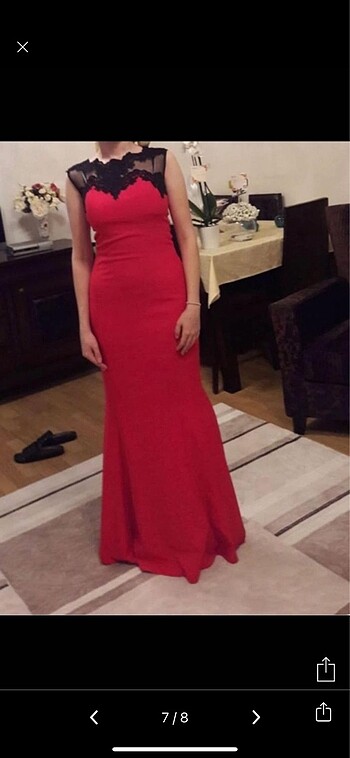 Kırmızı abiye
