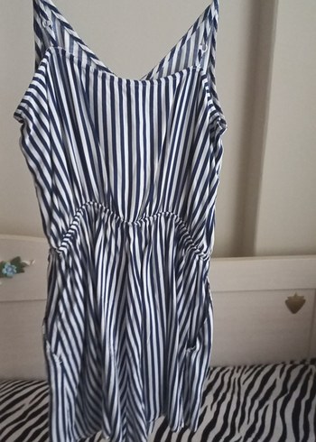 Kadın Zebra Desenli Tulum - Görsel 4