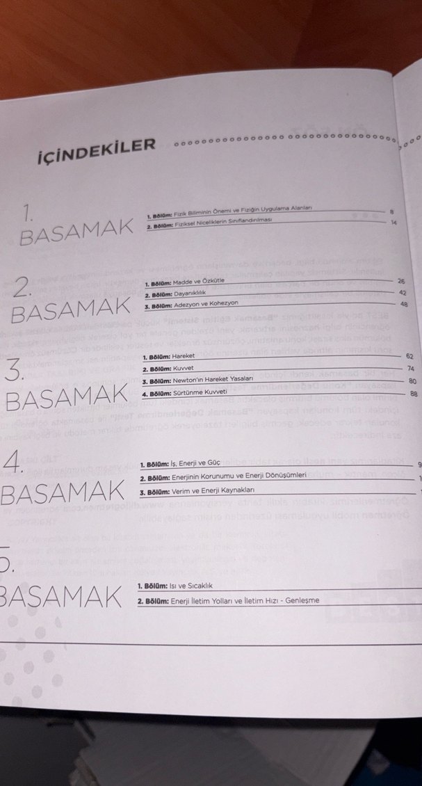 Ünlü Yayınlar TYT Fizik Konu Anlatımı Kitabı - Görsel 2