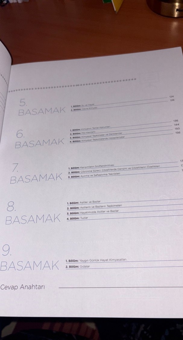 BEST Kimya Soru Bankası TYT - Görsel 3