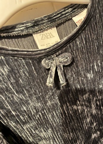 Uzun Kollu yeşil Fırfırlı Kız Elbisesi - Görsel 4