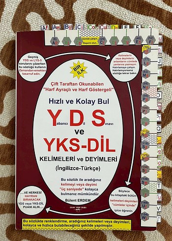 YDS ve YKS-DİL İngilizce-Türkçe Kelimeler ve Deyimler Kitabı