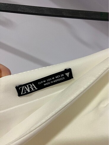 Zara Zara Midi Boy Straplez elbise