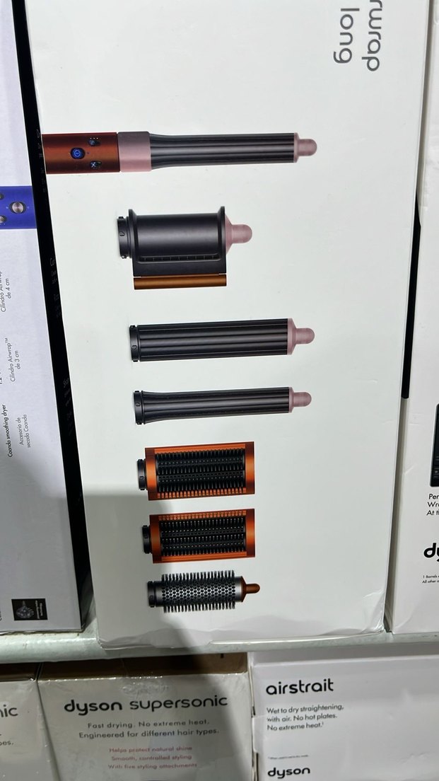 Bordo Renkli Dyson Saç Şekillendirici - Görsel 3