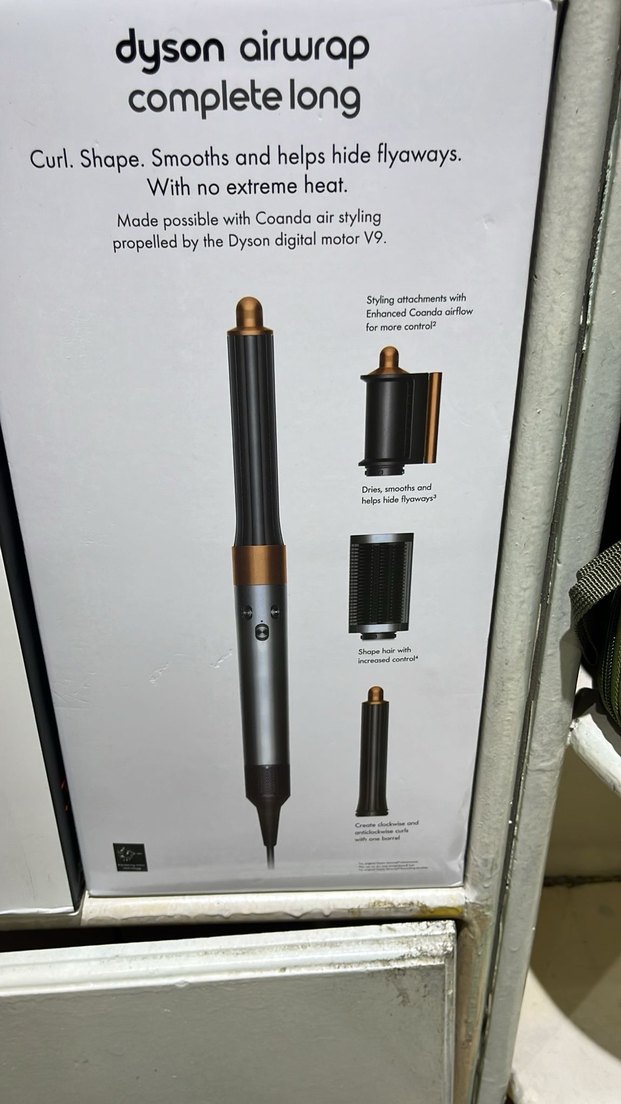 Bordo Renkli Dyson Saç Şekillendirici - Görsel 2