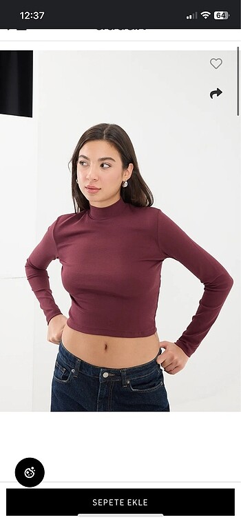 Addax Addax bordo bluz