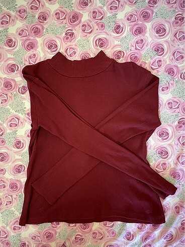 m Beden bordo Renk Addax bordo bluz