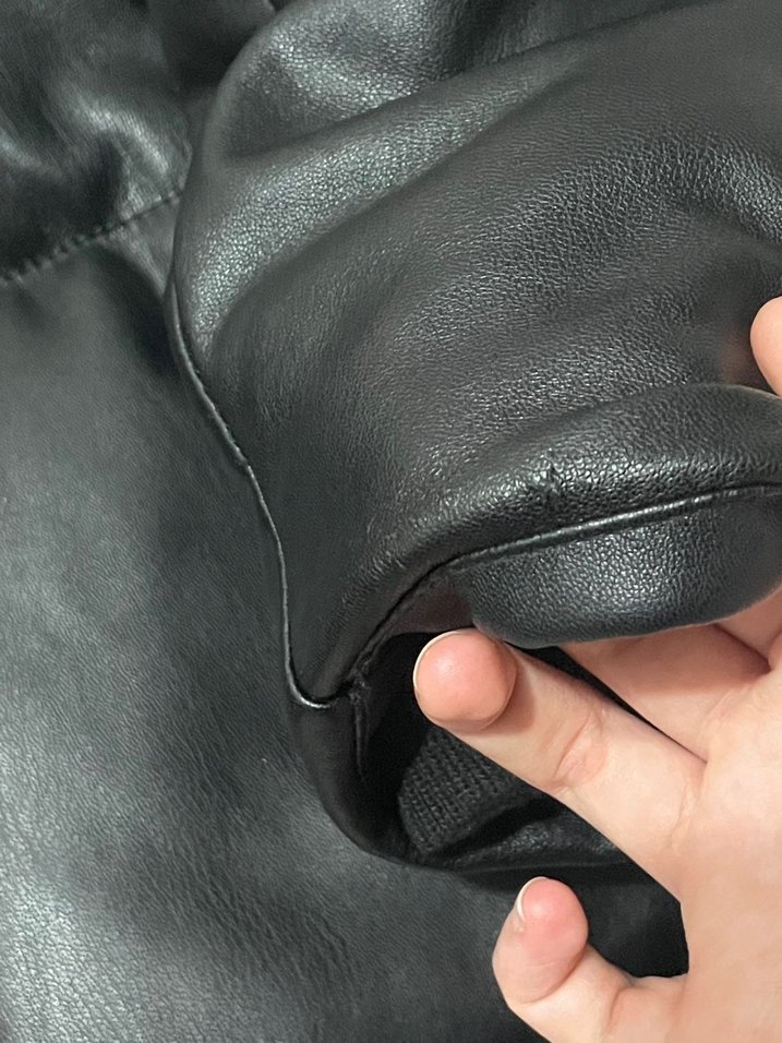 Stradivarius deri şişme mont - Görsel 3