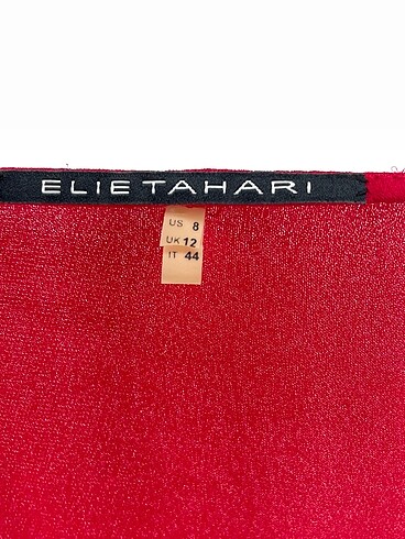 40 Beden kırmızı Renk Elie Tahari Kısa Elbise %70 İndirimli.
