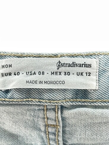 40 Beden mavi Renk Stradivarius Jean / Kot %70 İndirimli.
