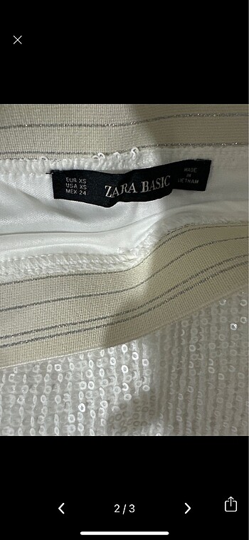 Zara Zara xs