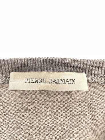 38 Beden gri Renk Pierre Balmain Sweatshirt %70 İndirimli.