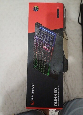 Rampage runner gaming keyboard