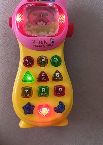 Renkli İlk Telefonum Eğitim Oyuncağı - Görsel 2