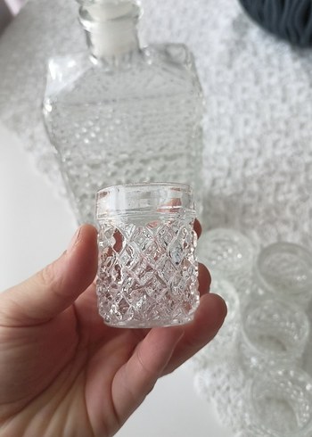 Kristal Desenli Cam Zemzem Seti - Görsel 5