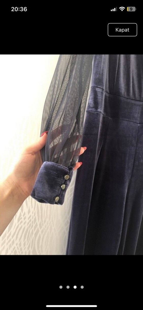 kadife tulum - Görsel 4