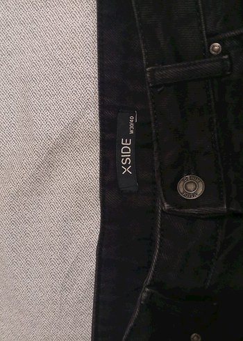 Siyah Kadın Mini Denim Şort - Görsel 2