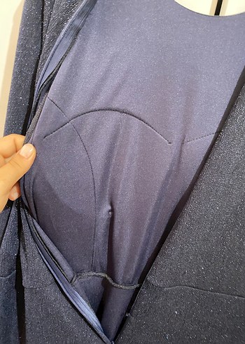 Parlak Mavi Kadın 
Elbise - Görsel 7