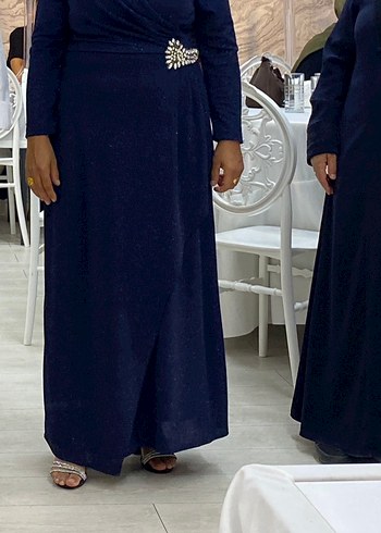 Parlak Mavi Kadın 
Elbise - Görsel 8