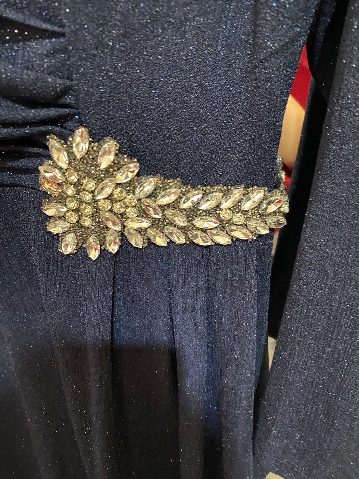 Parlak Mavi Kadın 
Elbise - Görsel 3