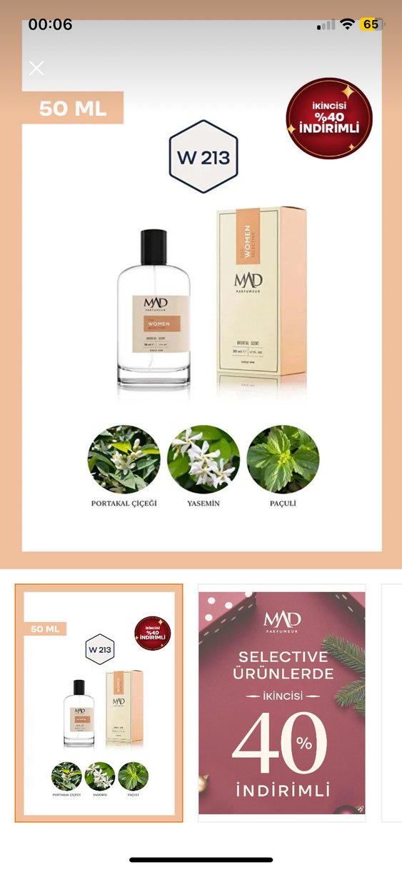 MAD Women Kadın Parfümü 50 ml - Görsel 4