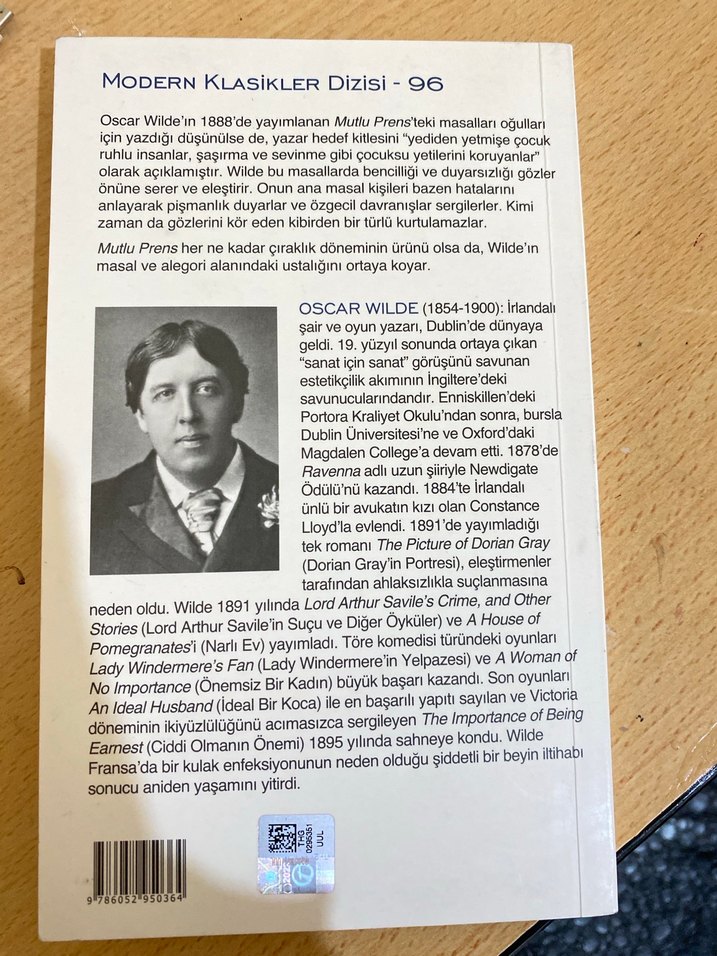 Oscar Wilde - Mutlu Prens - Görsel 2