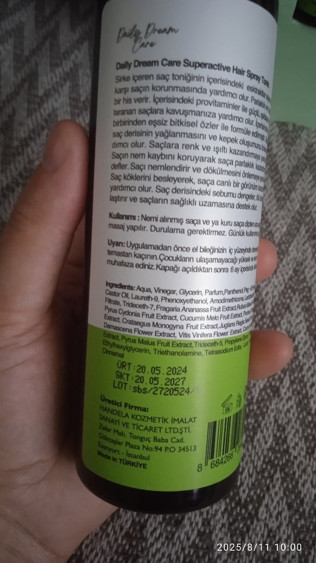 Güçlü 3'lü Mucizevi Saç Bakım Seti - Görsel 4