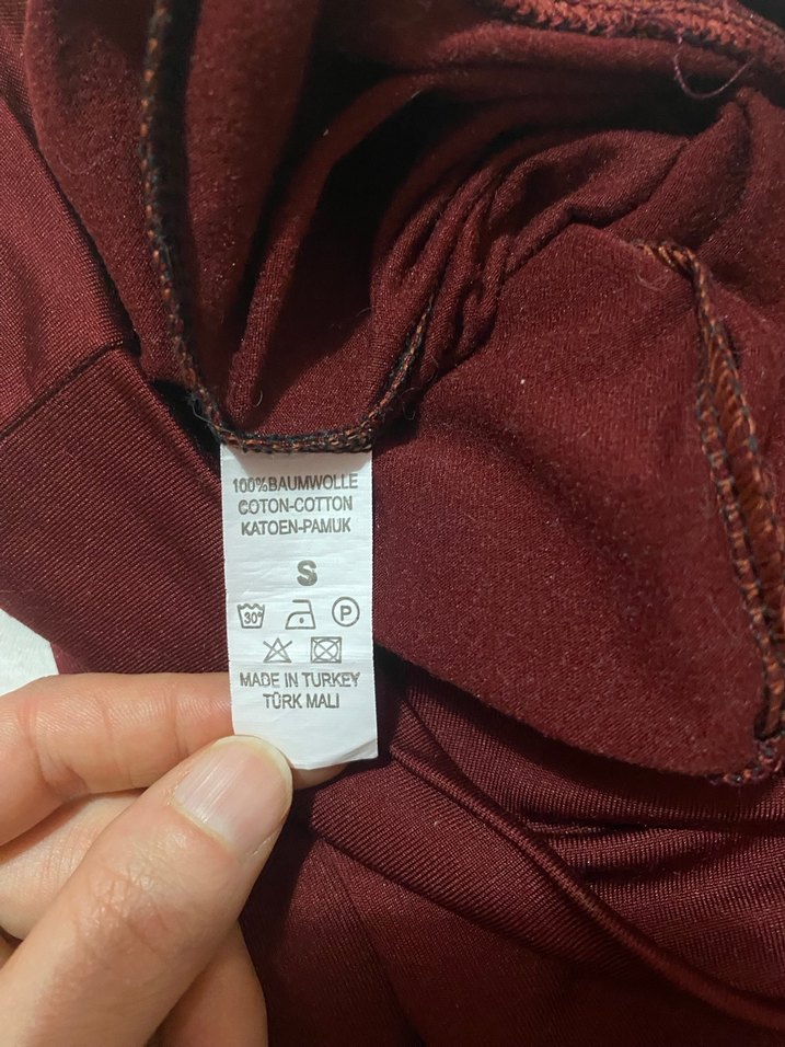 Bordo Kadın Spor Tayt Nike - Görsel 3