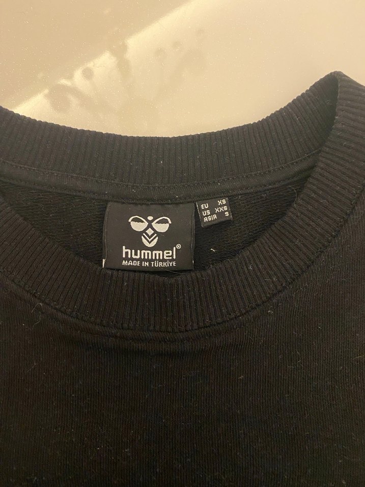 Siyah Kadın Oversize Sweatshirt - Görsel 2