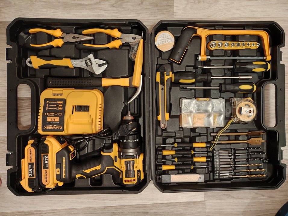 Çok Amaçlı Şarjlı Matkap Seti - Görsel 3