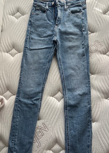 Ck kadın kot pantolon high rise siknny